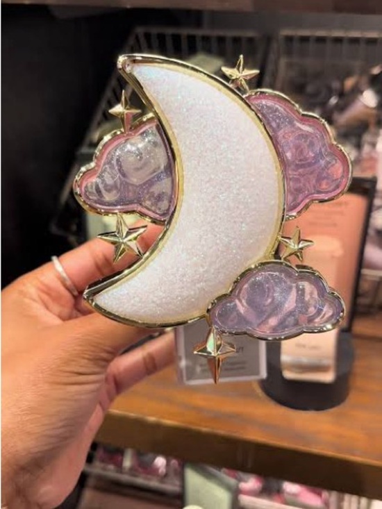 Bath & Body Works Other - Bath & Body Works Iridescent White Moon with Clouds and Stars Wallflower Plug in